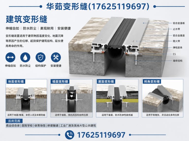 相城区抗震型变形缝展示图
